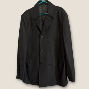Y2K Wool Blend Pea Coat